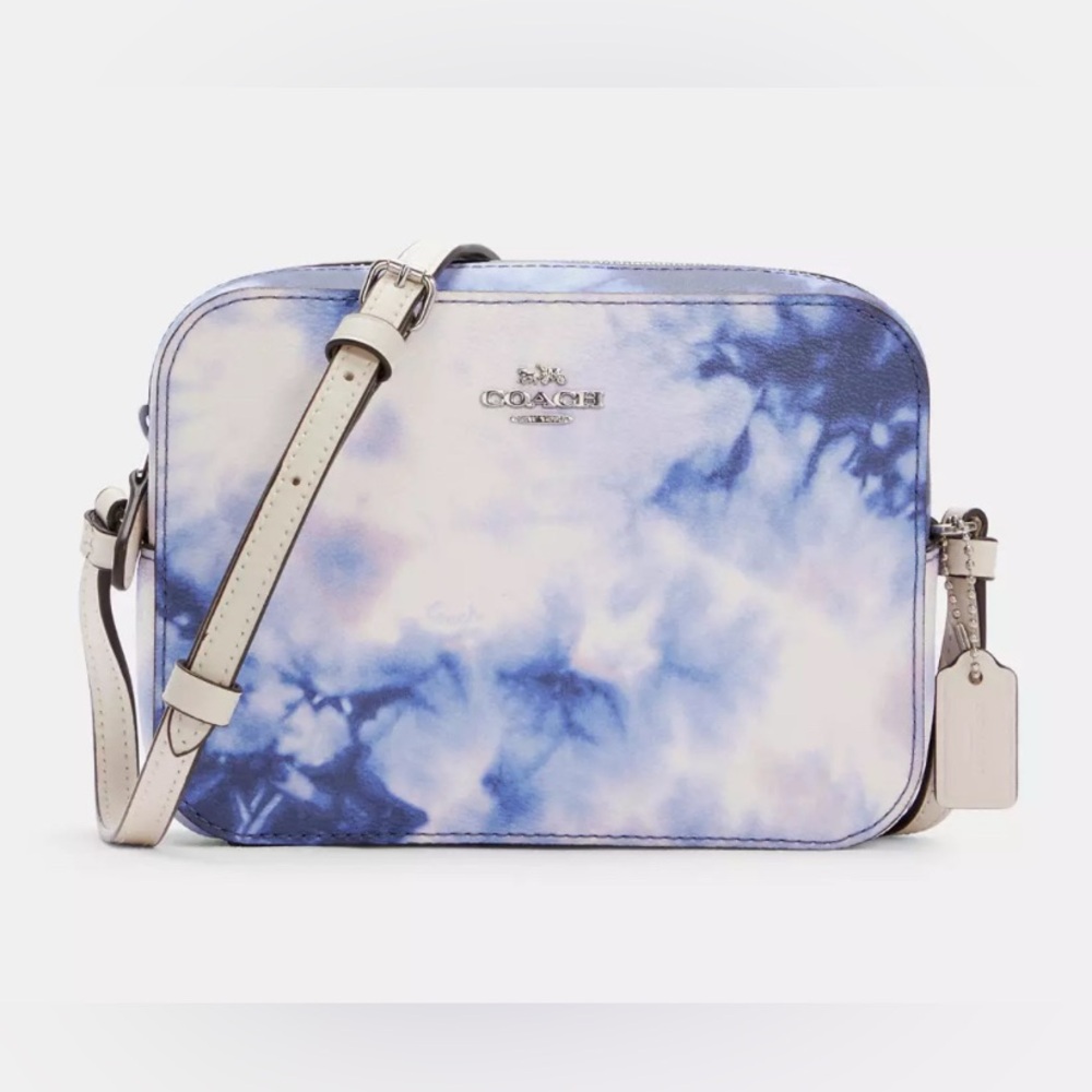 Coach Mini Camera Crossbody Bag in Tie Dye